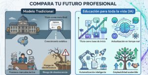 La educación continua en la era de la IA